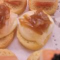 CANAPES DE BACALAO AHUMADO