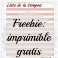 Freebie: lista de la compra imprimible[...]
