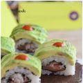 Dragon roll sushi