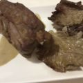 Carne de cerdo con salsa de mostaza y[...]
