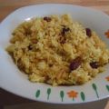 Arroz al curry y canela