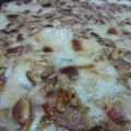 HUEVOS CON BECHAMEL LIGERA DE JEREZ DULCE