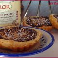 Tartaletas de café y cacao