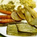Estofado de verduras con quinoa y cardo[...]