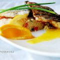 Filetes de loup con taboulé caliente a los[...]