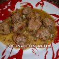 Albóndigas salsa