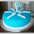 Tarta con perlitas