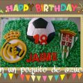 TARTA REAL MADRID Vs CORDOBA PARA JAIME