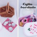 DIY: Cajita bordada (reciclando envases)