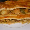 Empanada gallega de vieiras