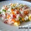 Arroz 3 delicias en Olla GM