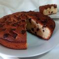 Bizcocho casero con arándanos y chocolate