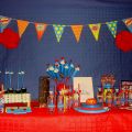 Mesa de dulces Super Santi