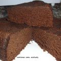 Brownie de chocolate negro