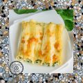 CANELONES CON QUESO Y ESPINACAS