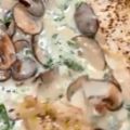 POLLO CON CHAMPIÑONES