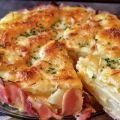 Patatas con bacon y queso