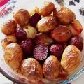Asado de Patatas, Remolachas y Cebollitas