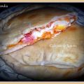 Calzone de Jamón y Queso.
