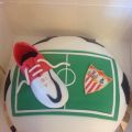 TARTA DE CUMPLEAÑOS DE BALÓN DE FÚTBOL DEL[...]