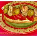 Tosta de Pan con Pinchito de Pollo adobado con[...]