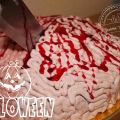 Tarta Cerebro para Halloween