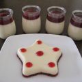 Panna cotta con Mermelada de cerezas
