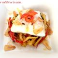 BACALAO CON REFRITO DE AJOS Y PIMENTÓN