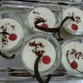 Sopa de chocolate blanco