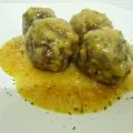 Albóndigas de ternera en salsa