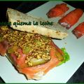 Sandwich de Salmón y Mostaza