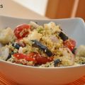 Ensalada de cuscús con verduras asadas