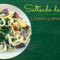SALTEADO DE GULAS con espinacas, puerro y jamón[...]