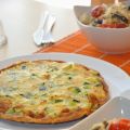 Frittata de calabacín y cebolla