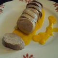 Solomillo de cerdo a la naranja y canela