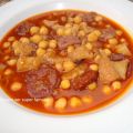 Callos con garbanzos