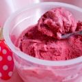 Al rico helado de Frambuesa!!