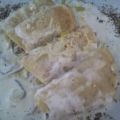 CANELONES RELLENOS DE ANGULAS CON NATA