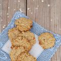 Galletas crujientes de copos de avena y orejones