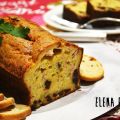 Pastel de beicon y ciruelas pasas