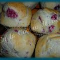 Muffins con frambuesas