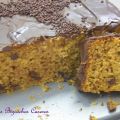Bizcocho de calabaza y chocolate