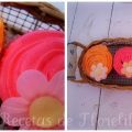 Cupcakes para la fiesta de pijamas de Marina.