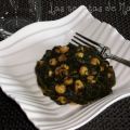 Garbanzos con espinacas