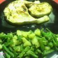 Bacalao en Estuche Lékué con Espárragos