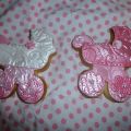 Galletas carrito bebé niña!