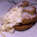 Recetas: Tortitas de patata con pera y parmesano