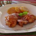 Pollo con coca-cola al horno