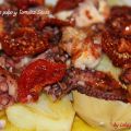 APERITIVO DE PULPO CON TOMATES SECOS