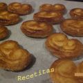 Palmeritas de hojaldre